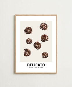 POSTER  “DELICATOBOLL RETRO“