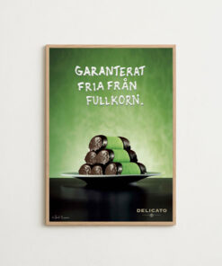 POSTER “GARANTERAT FRIA FRÅN FULLKORN“