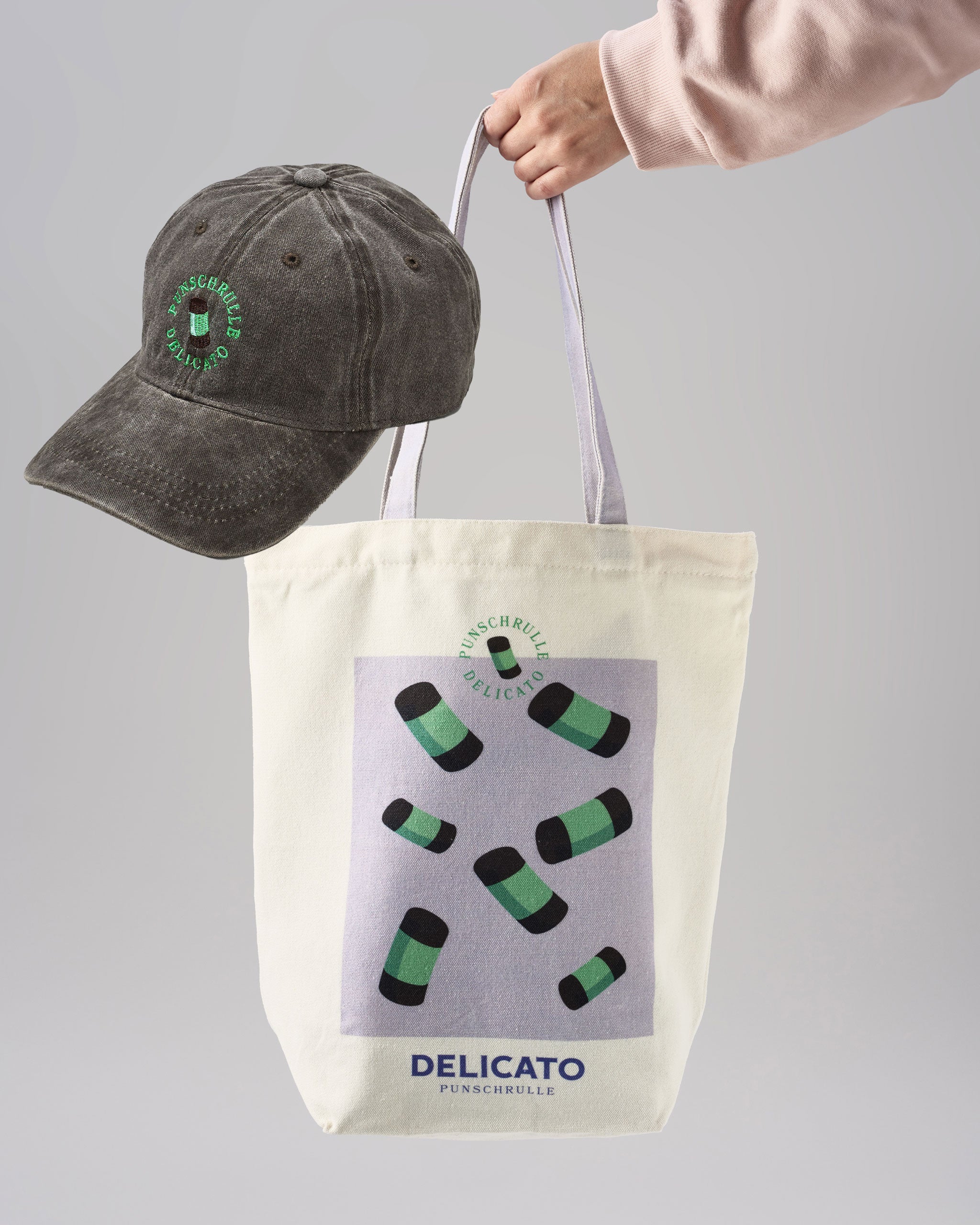 Totebag + Keps Punschrulle