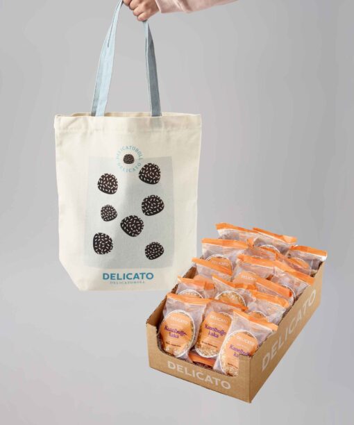 TOTEBAG DELICATOBOLL + KANELBULLEKAKA 25PACK
